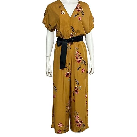 Corey Lynn Calter Anthropologie Floral Jumpsuit Size Small - Picture 10 of 10